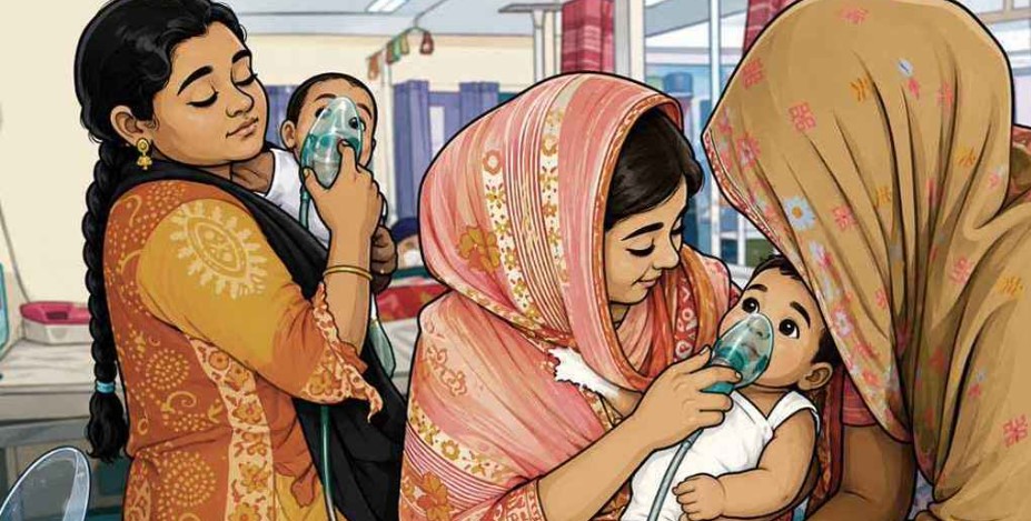 হাম ও হামের উপসর্গ নিয়ে আরও ৪ শিশুর প্রাণহানি   