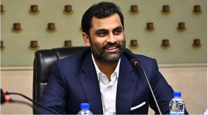 বিসিবির সভাপতি তামিম ইকবাল। ছবি: সংগৃহীত