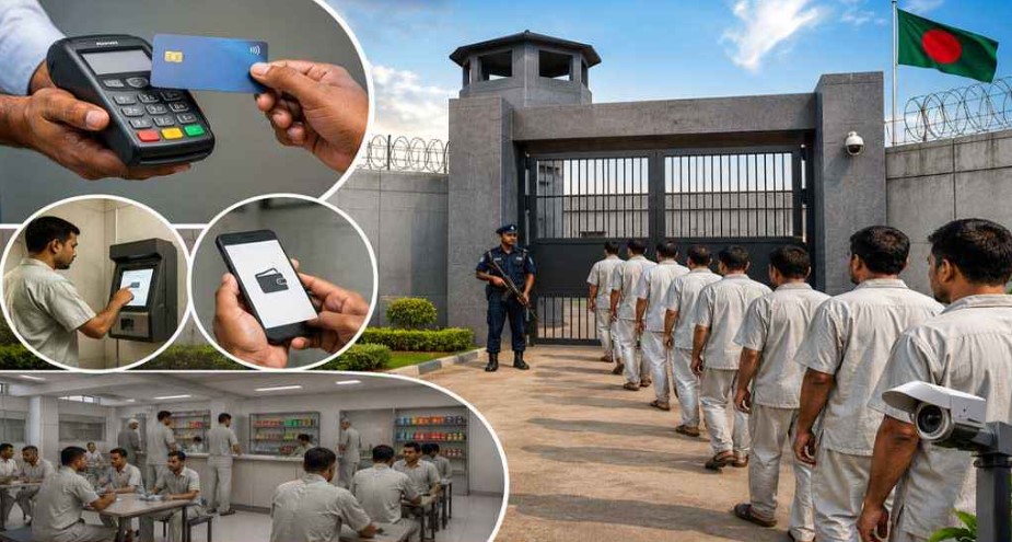 মুন্সিগঞ্জে চালু হলো দেশের প্রথম ‘ক্যাশলেস কারাগার’  