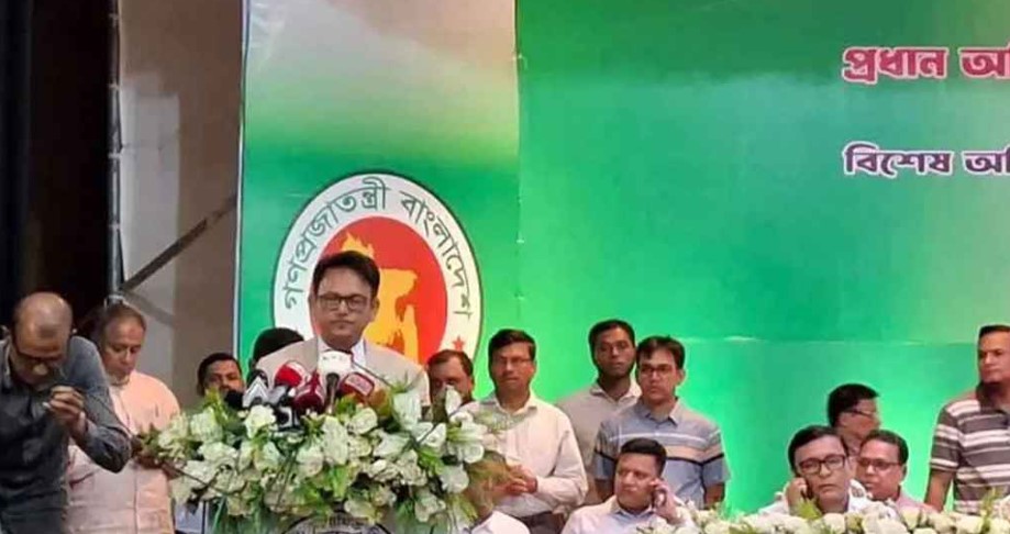 শিক্ষা এবং প্রাথমিক ও গণশিক্ষামন্ত্রী আ ন ম এহছানুল হক মিলন