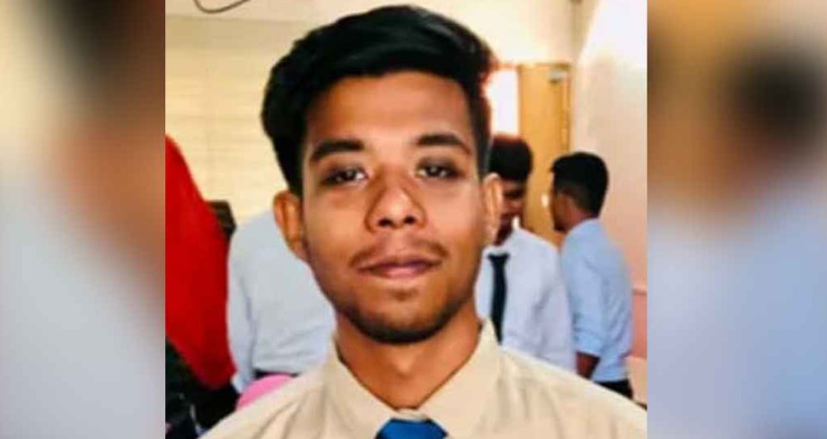 নিহত উচ্ছ্বাস কর্মকার। ছবি: সংগৃহীত 