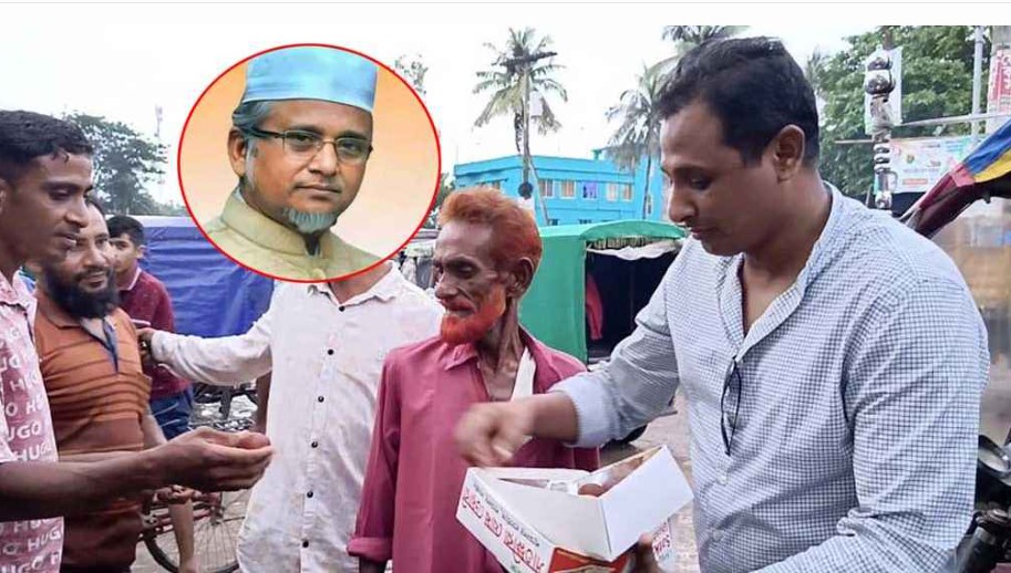 নারীকাণ্ডে এমপি নজরুলের বহিষ্কারের খবরে শ্যামনগরে মিষ্টি বিতরণ 