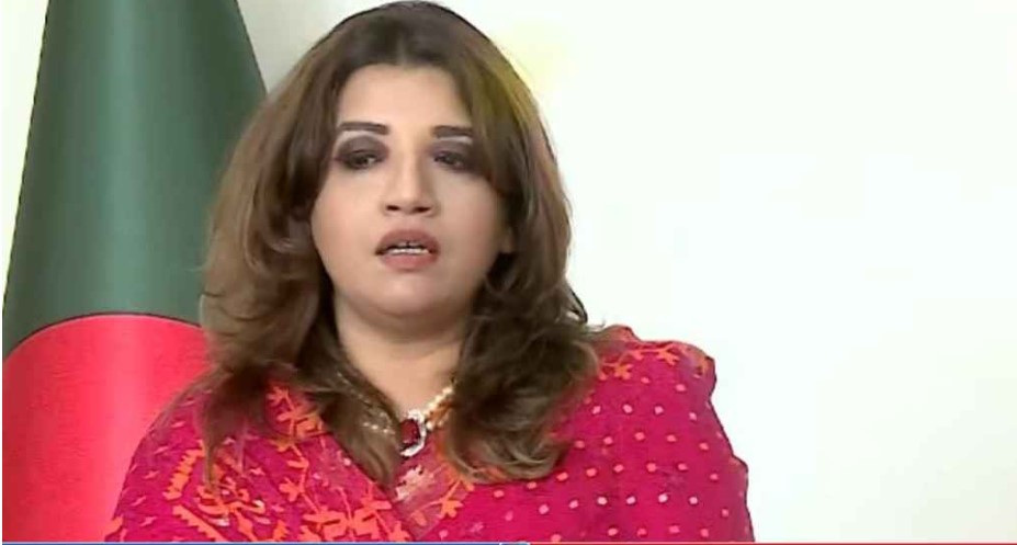 পররাষ্ট্র প্রতিমন্ত্রী শামা ওবায়েদ ইসলাম।