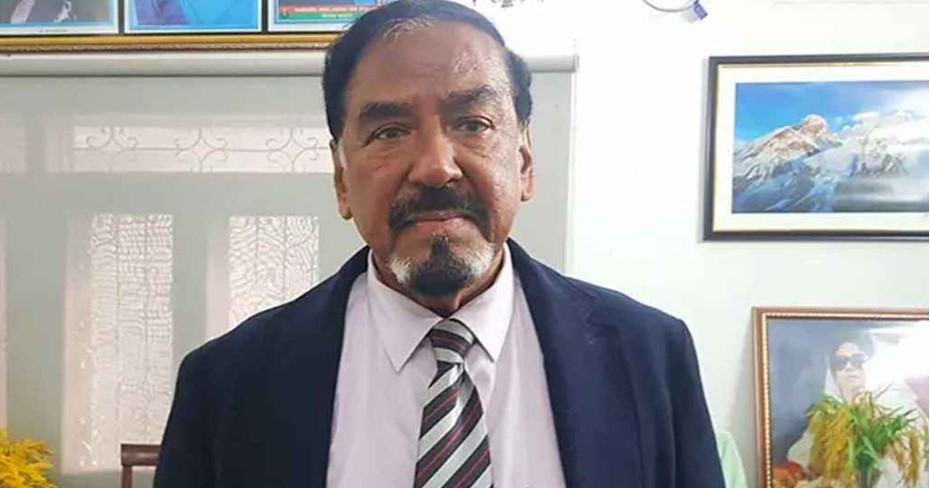 ভারপ্রাপ্ত রাষ্ট্রপতি হাফিজ উদ্দিন আহমদ।  
