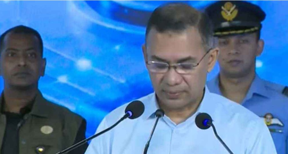 প্রধানমন্ত্রী তারেক রহমান। ছবি: ভিডিও থেকে নেওয়া।  