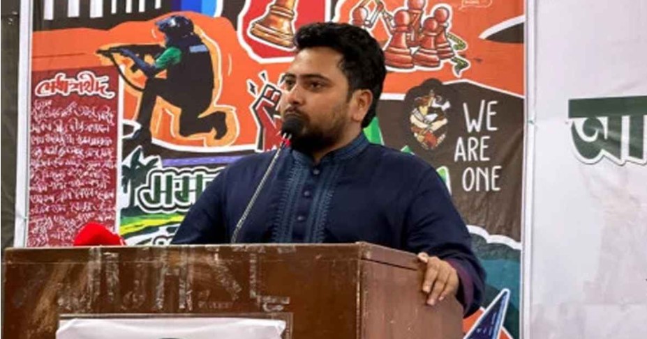স্বৈরাচার বিদায় হয়েছে, এবার রাষ্ট্র গড়ার দায়িত্ব আমাদের: নাহিদ ইসলাম   