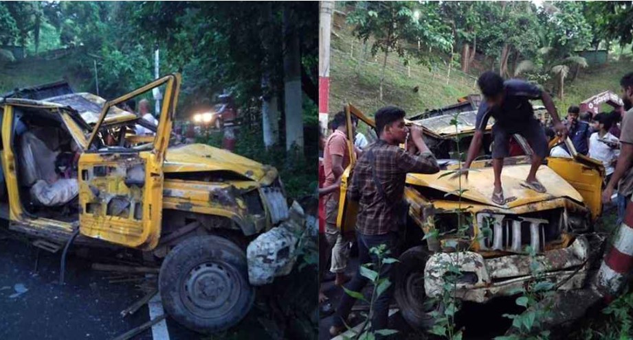 রাঙ্গামাটিতে পিকআপ উল্টে নিহত ৪  