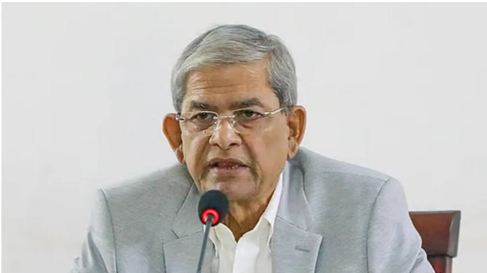 নবনির্বাচিত রাষ্ট্রপতি মির্জা ফখরুল ইসলাম আলমগীর।