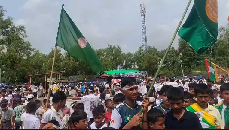 রোহিঙ্গা গণহত্যা স্মরণ দিবসে ক্যাম্পে নানা কর্মসূচি