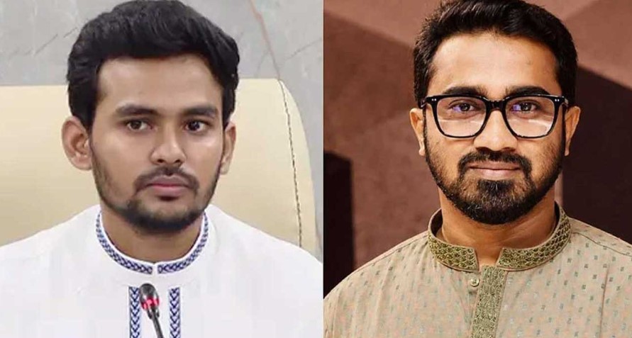আসিফ মাহমুদ সজীব ভূঁইয়া ও রাশেদ খান : ছবি সংগৃহীত