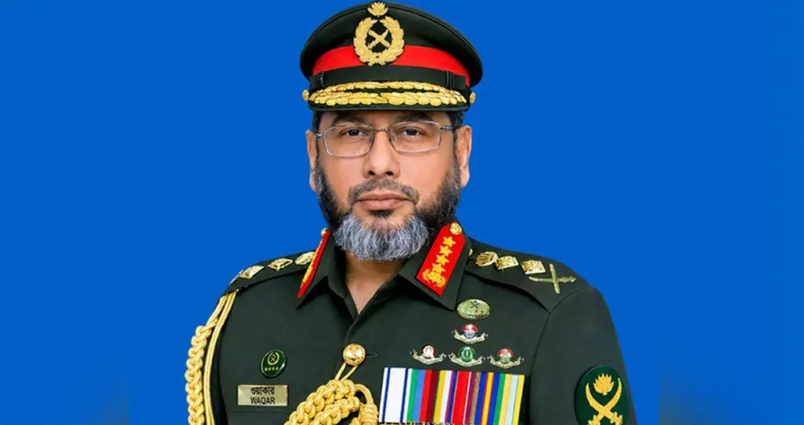 সেনাবাহিনী প্রধান জেনারেল ওয়াকার-উজ-জামান। ছবি: সংগৃহীত