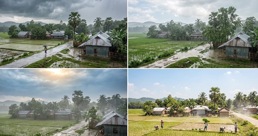 আগামী ৪ দিন বৃষ্টির আভাস, বাড়তে পারে তাপমাত্রা