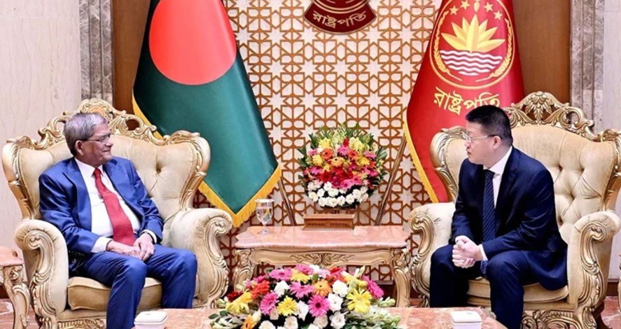 দেশে বিনিয়োগ বৃদ্ধি ও রোহিঙ্গা প্রত্যাবাসনে চীনের প্রতি সহায়তার আহ্বান রাষ্ট্রপতির