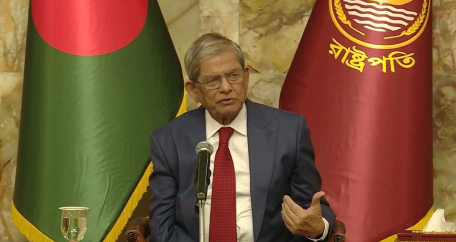 রাষ্ট্রপতি মির্জা ফখরুল ইসলাম আলমগীর : ছবি সংগৃহীত