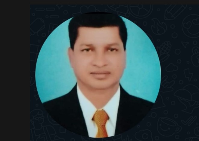 শেরপুর জেলা পূজা উদযাপন ফ্রন্টের সভাপতি জিতেন্দ্র মজুমদার।