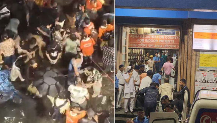 কলকাতায় ভেঙে পড়ল দুর্গাপূজার মণ্ডপ, পদদলিত হয়ে প্রাণ গেল ১৯ জনের