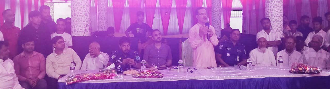 সম্প্রীতি-সৌহার্দ্যের মধ্য দিয়েই আমরা এ সমাজে বসবাস করি: ফজলুল হক মিলন এমপি 