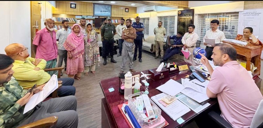 কালীগঞ্জে মাদকদ্রব্য নিয়ন্ত্রণ আইনে একজনের এক বছরের কারাদণ্ড