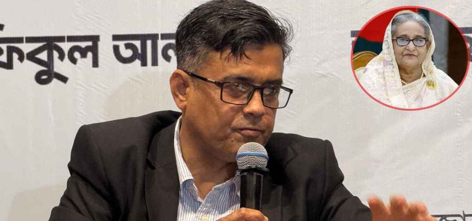 কথা বলছেন, প্রধান উপদেষ্টার প্রেস সচিব শফিকুল আলম। ফাইল ছবি